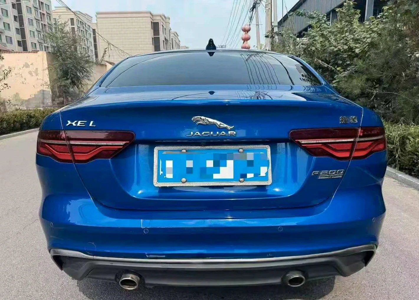 捷豹XEL 后面外观二
