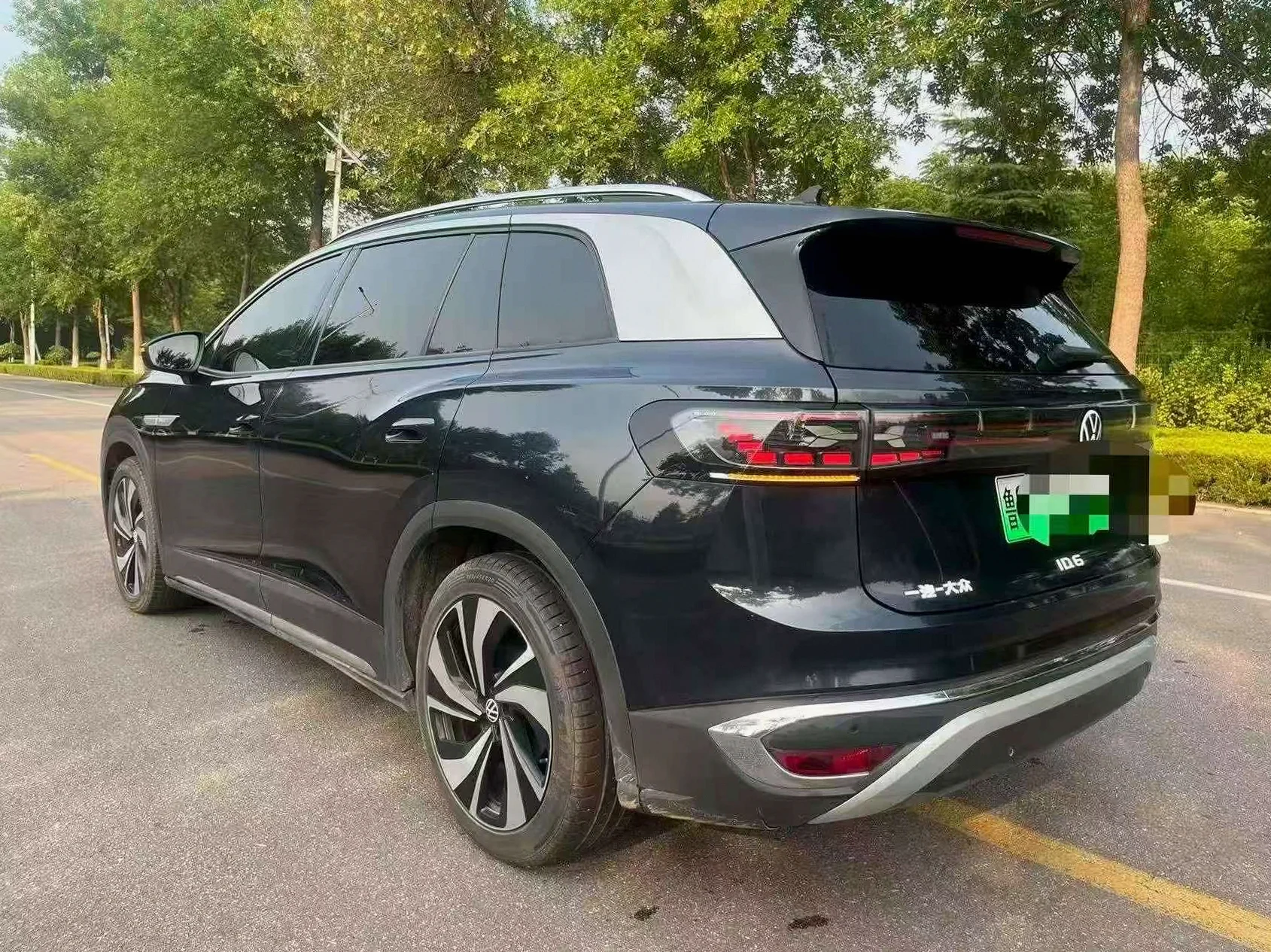 大众ID 后面外观一