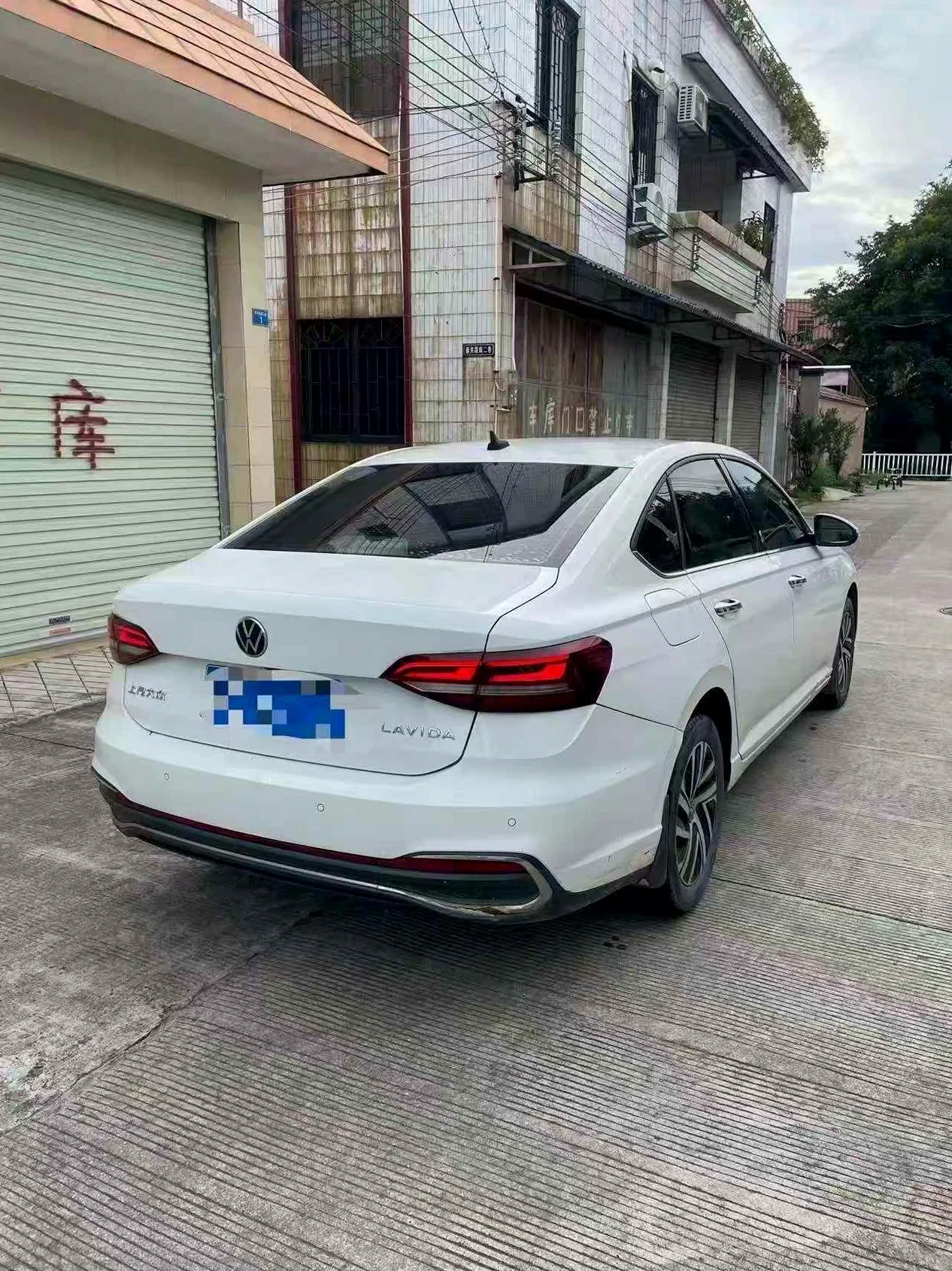 大众朗逸 内饰前排
