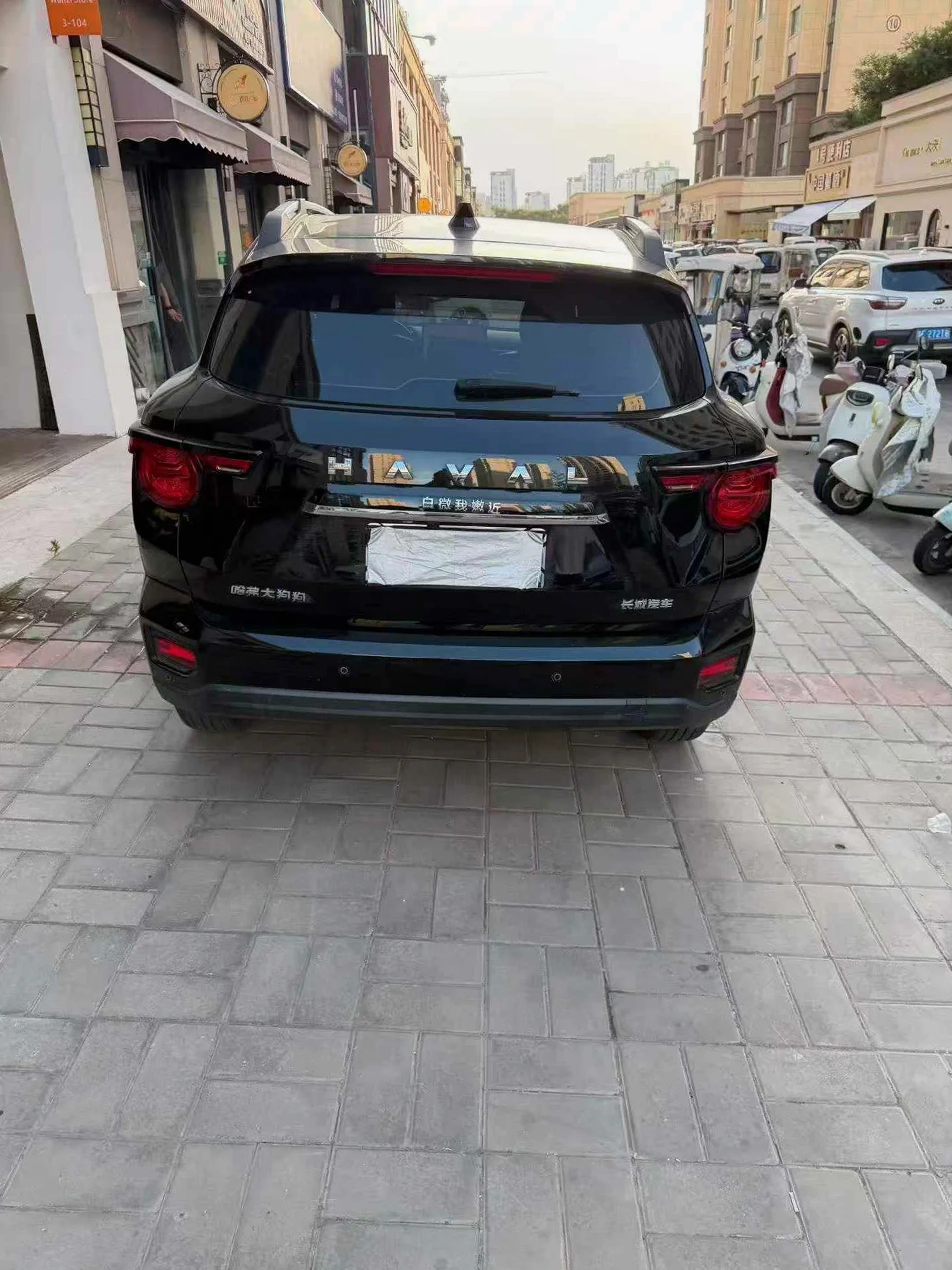 哈弗大狗 后面外观一