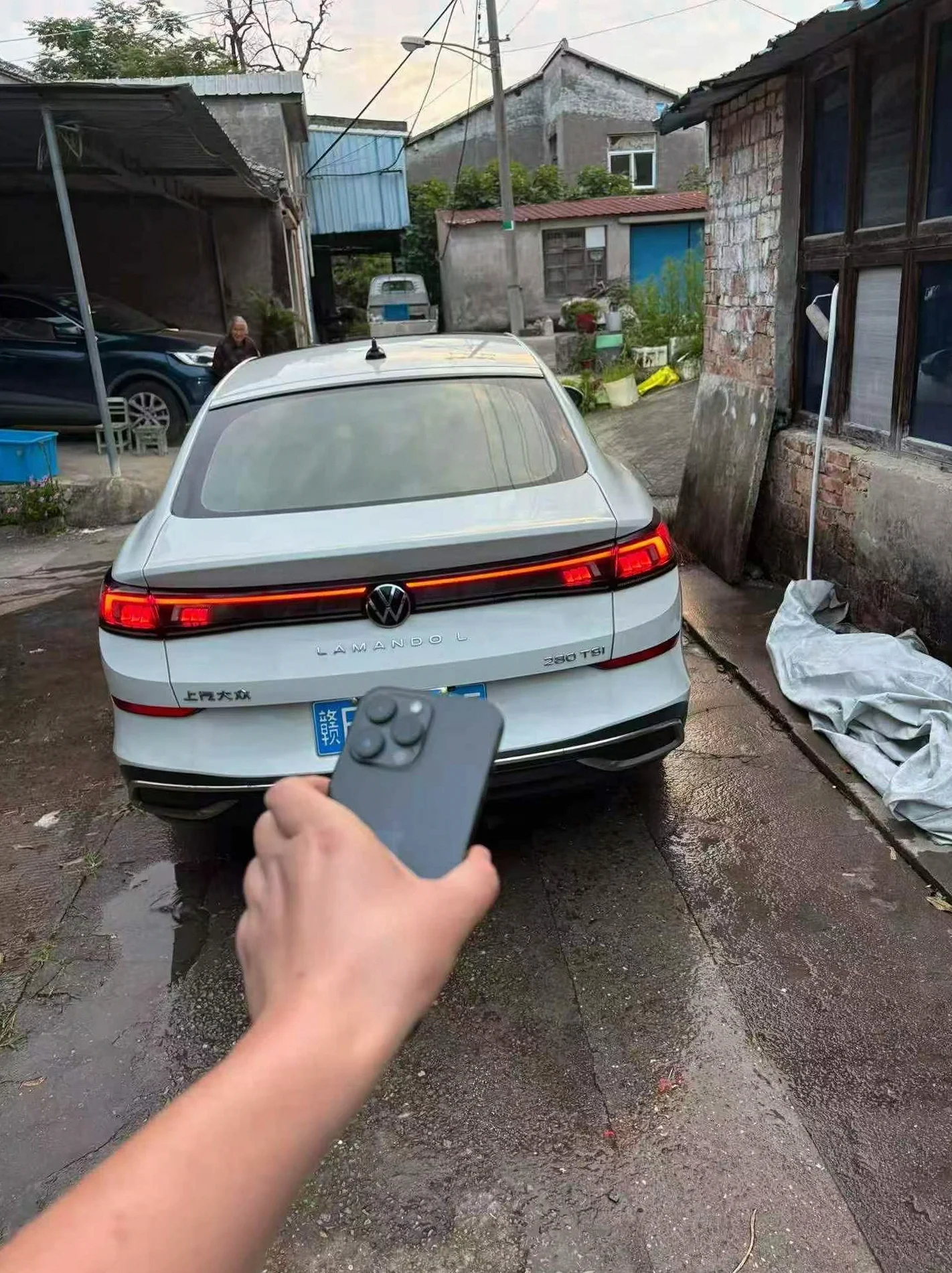 大众凌渡 正面外观三