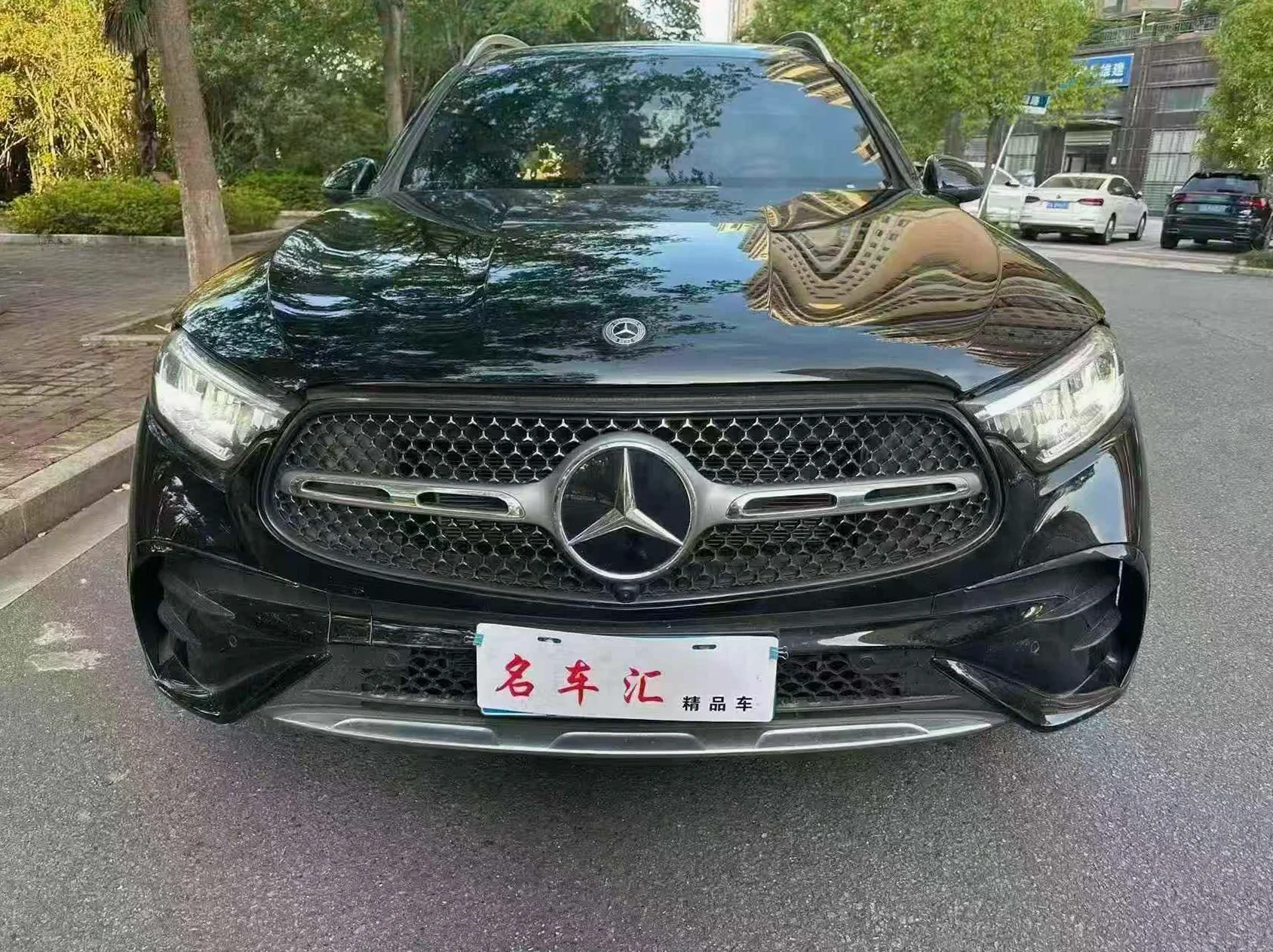 25款奔驰GLC300L 瀑布大屏