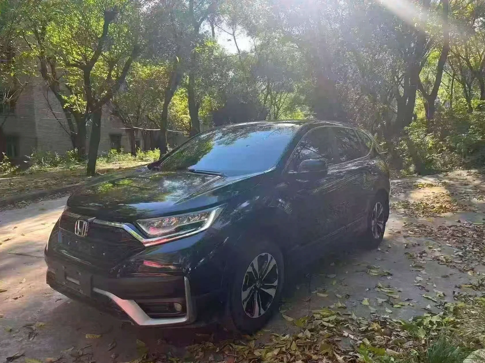 本田CRV 正面外观二