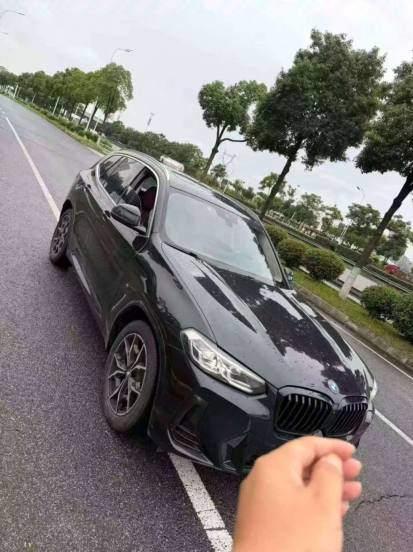 宝马X3 正面外观二