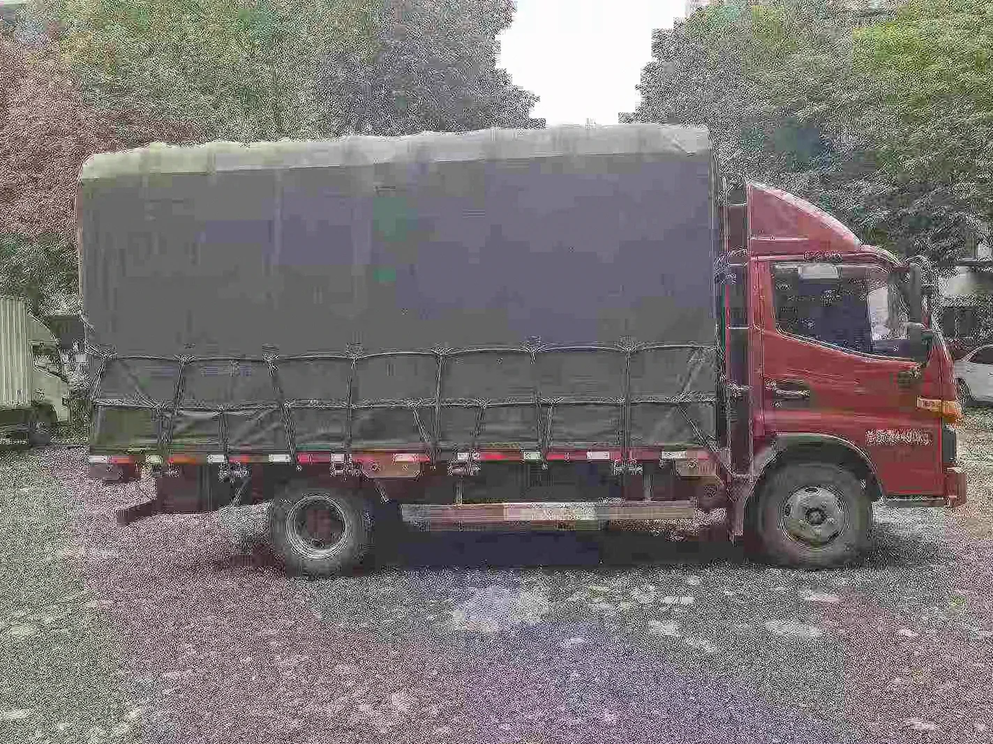 货车江淮帅铃 正面外观三