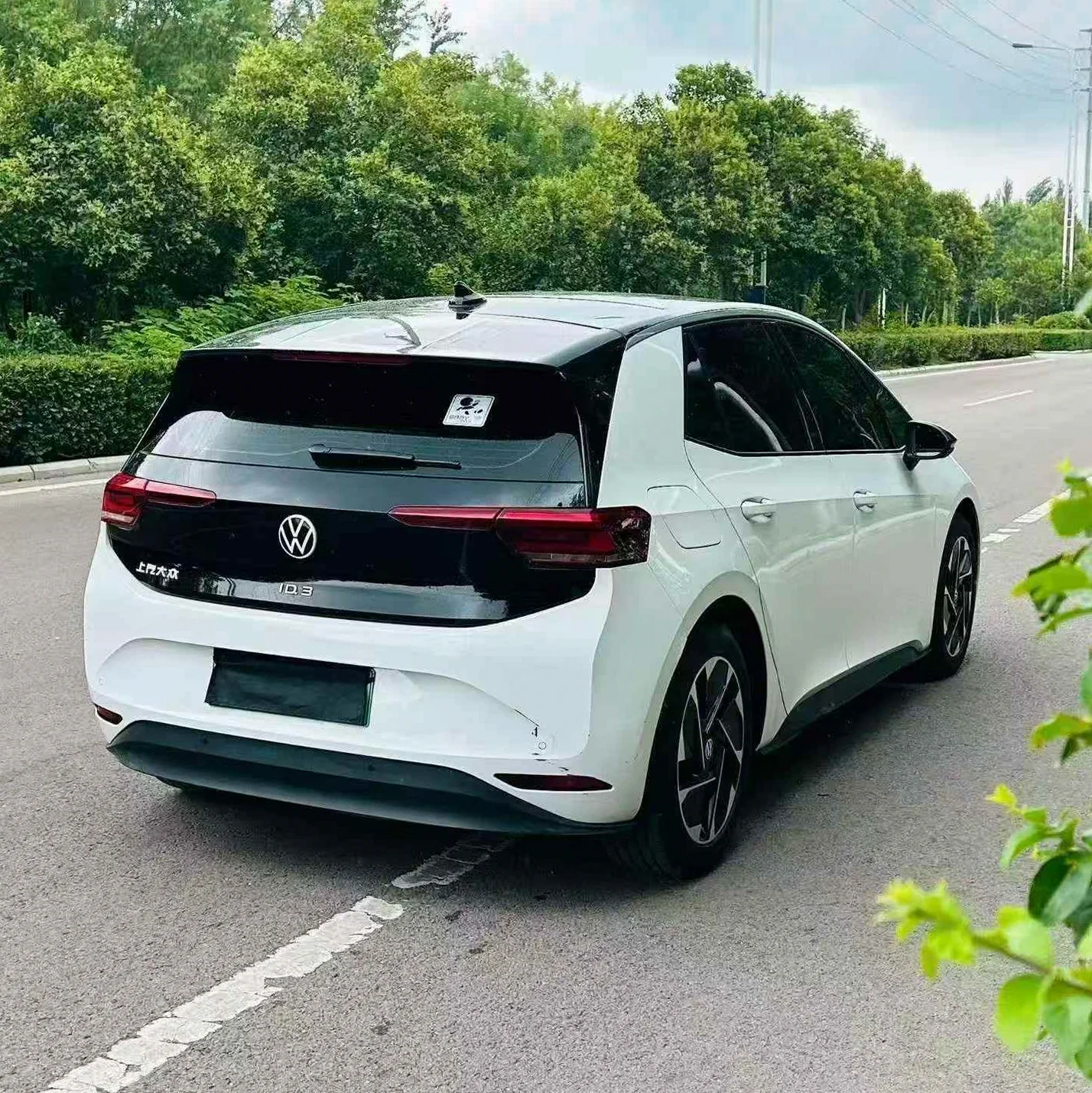 大众ID 后面外观一