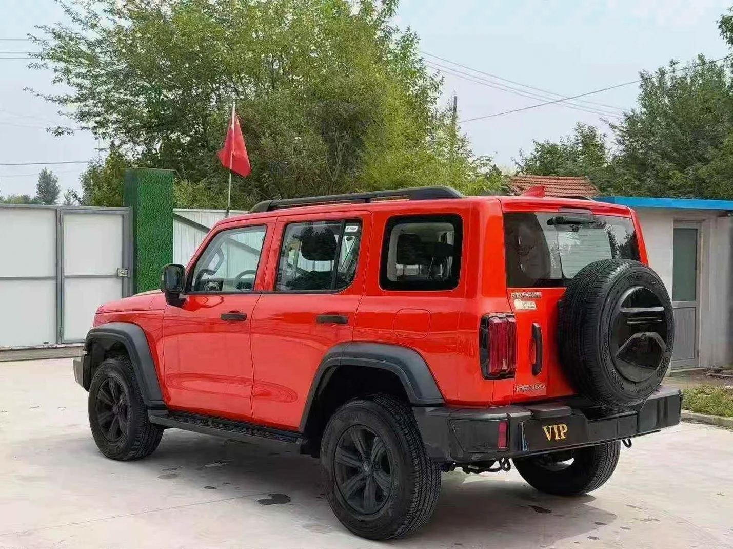 长城汽车坦克 后面外观三