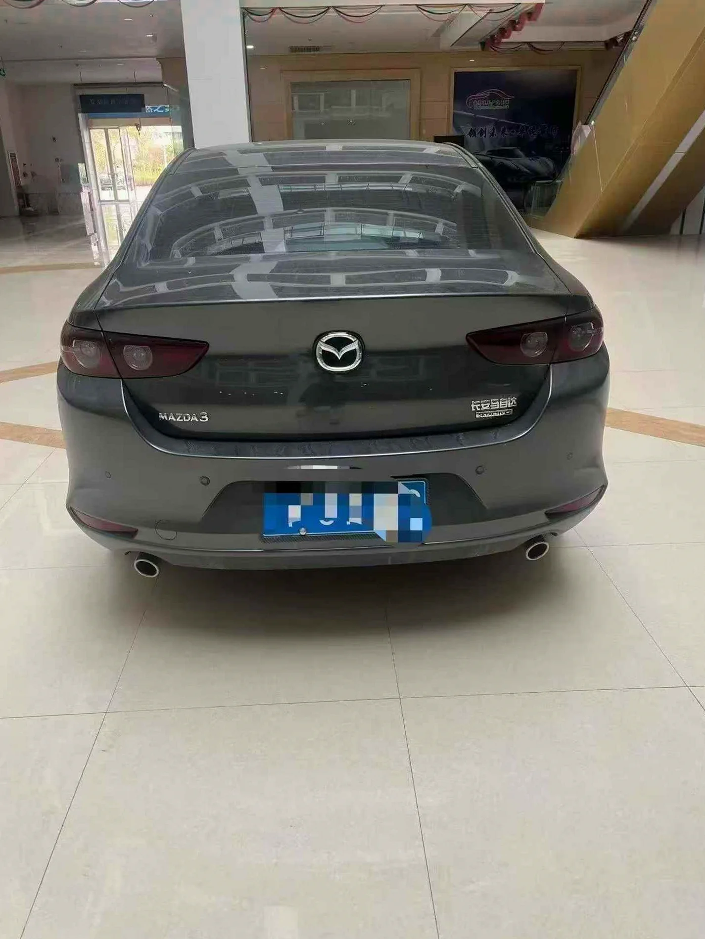马自达昂克赛拉 内饰前排