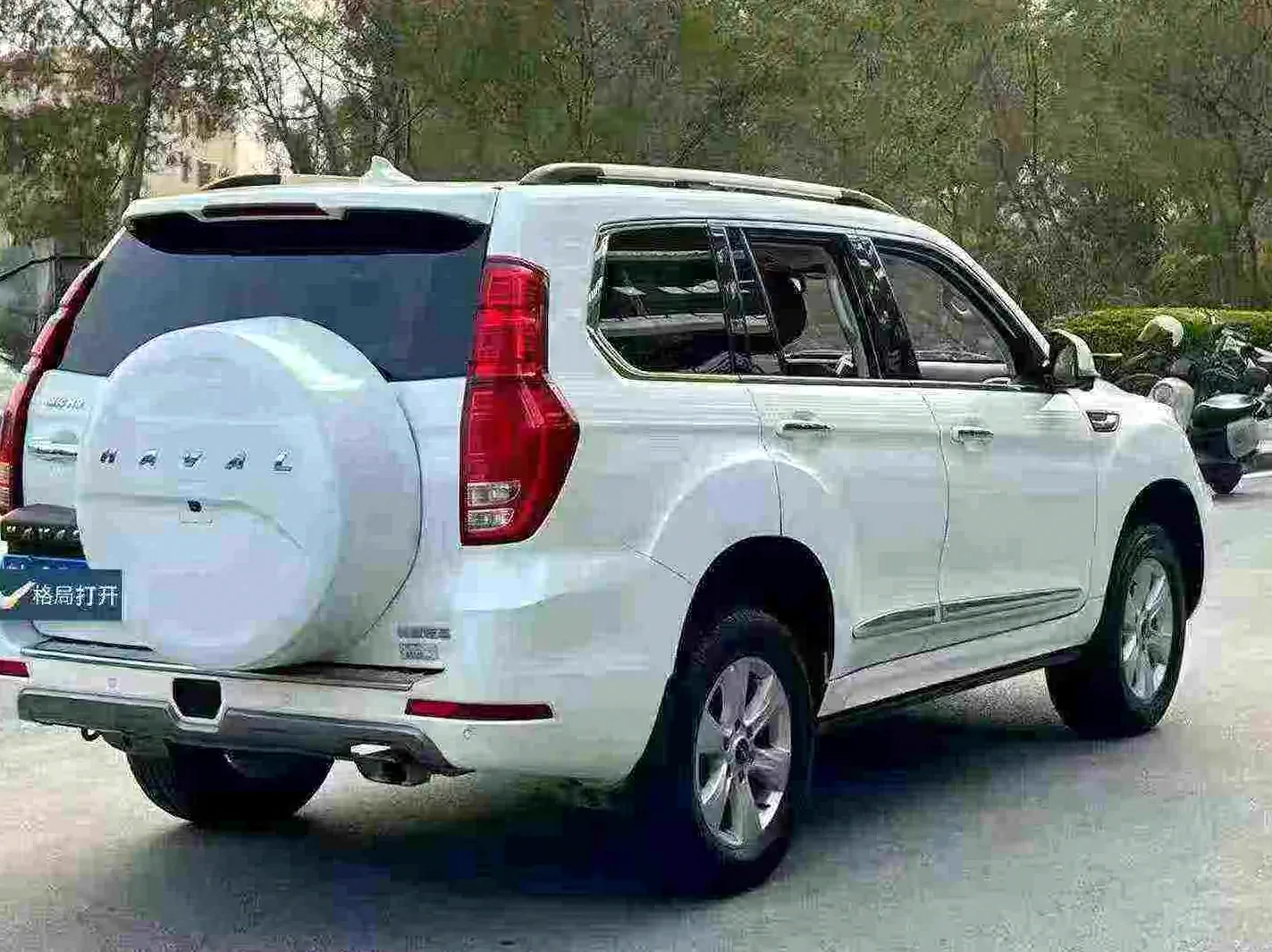 哈弗H9 后面外观一