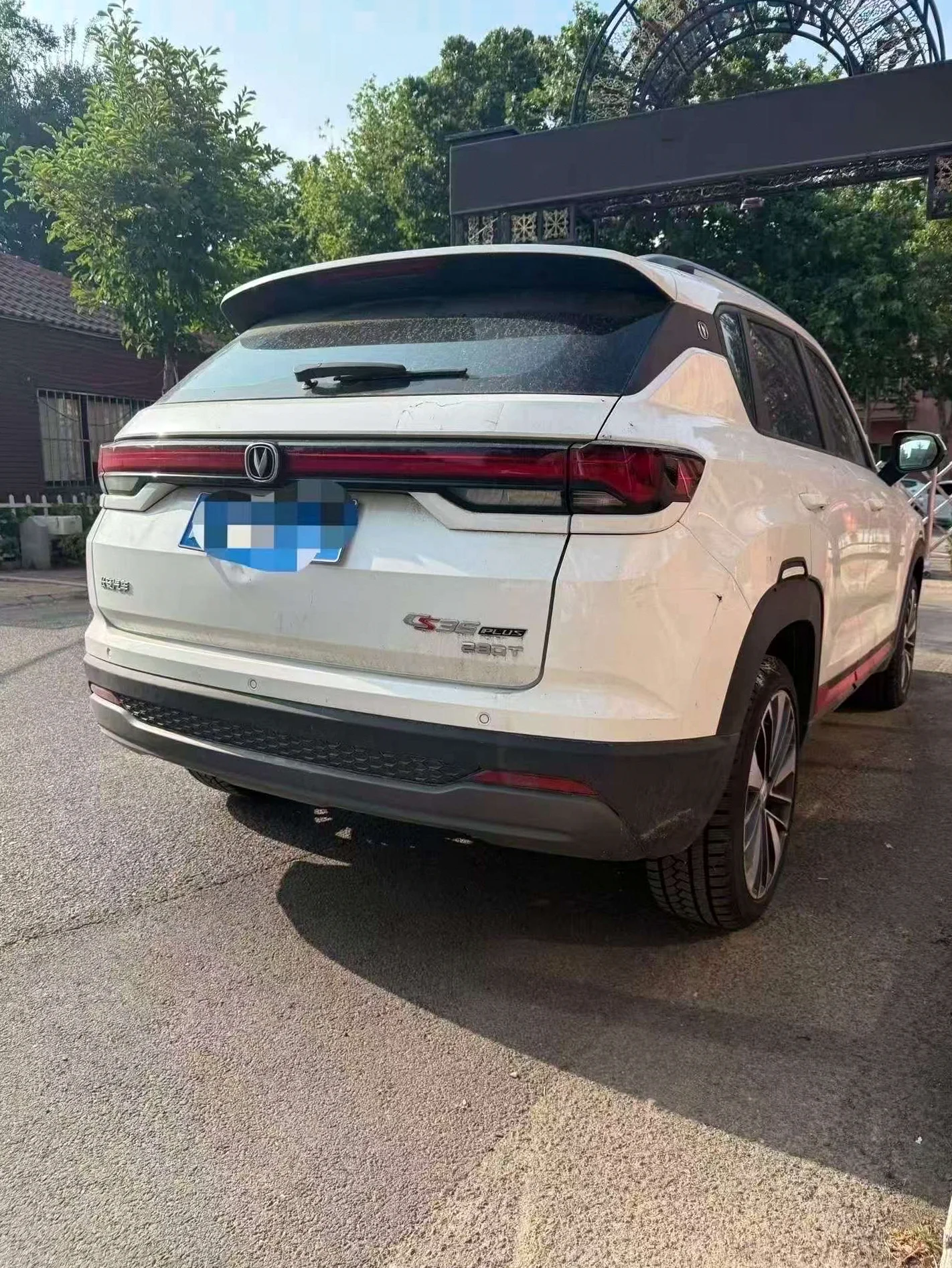 长安汽车CS35 后面外观一