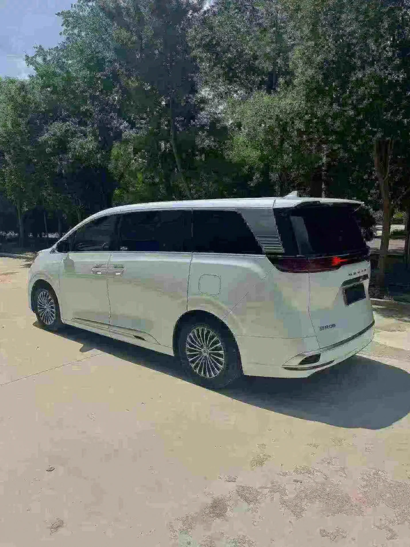 腾势D9 后面外观二