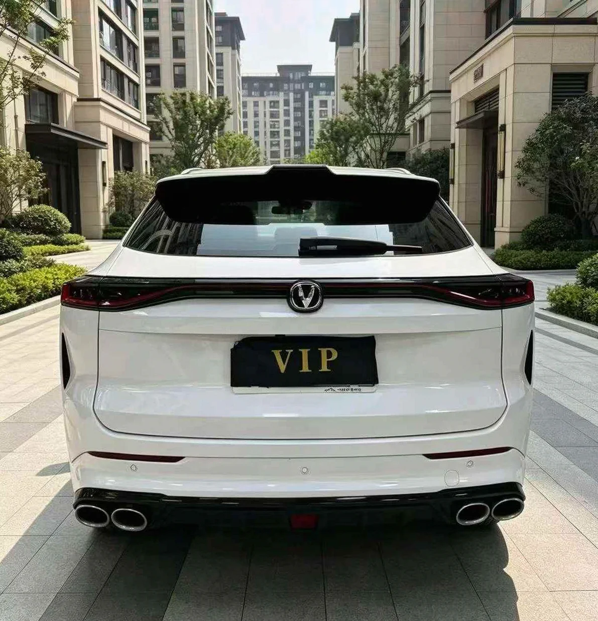 长安汽车UNI 后面外观一
