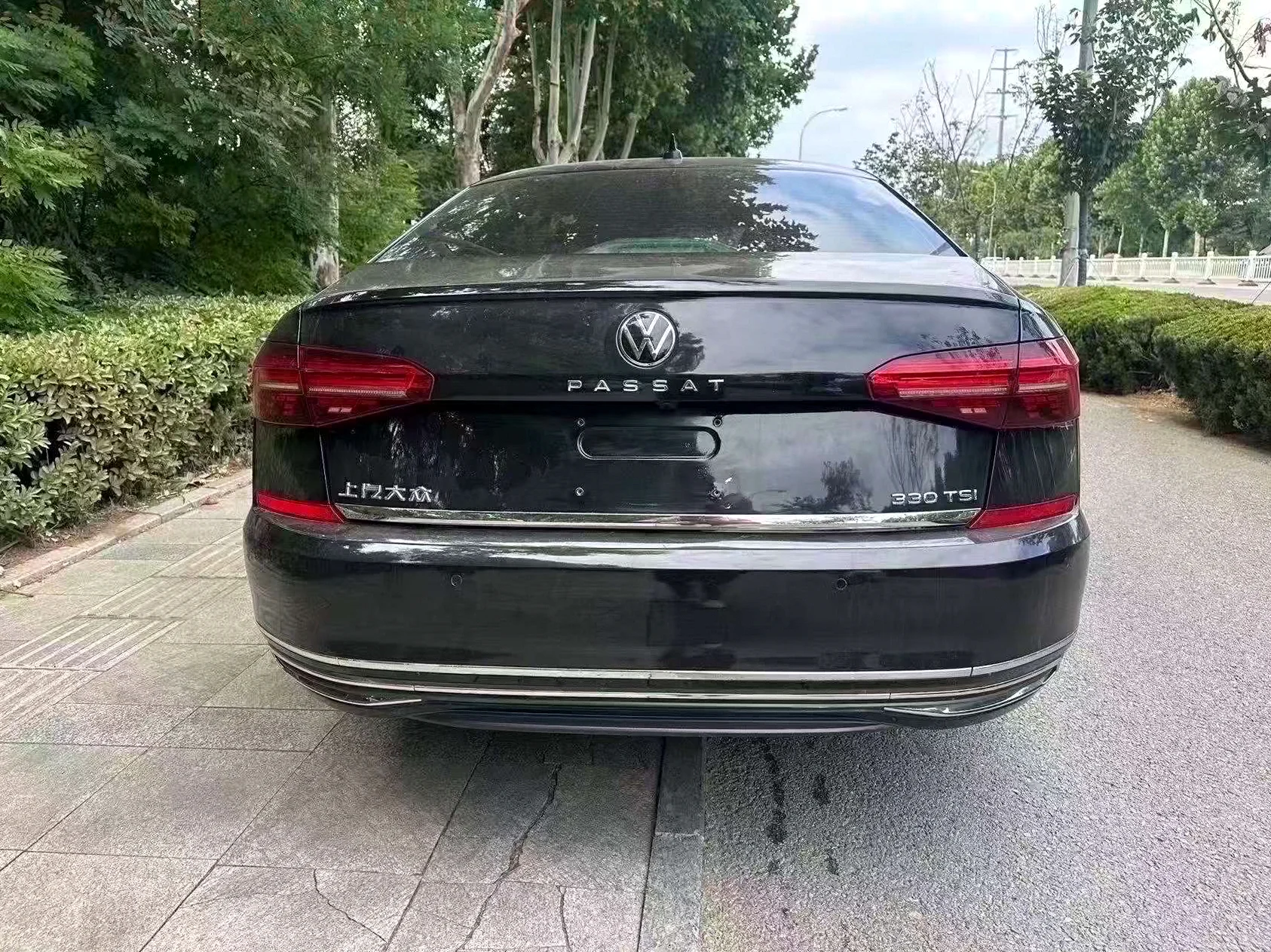 大众帕萨特 后面外观一