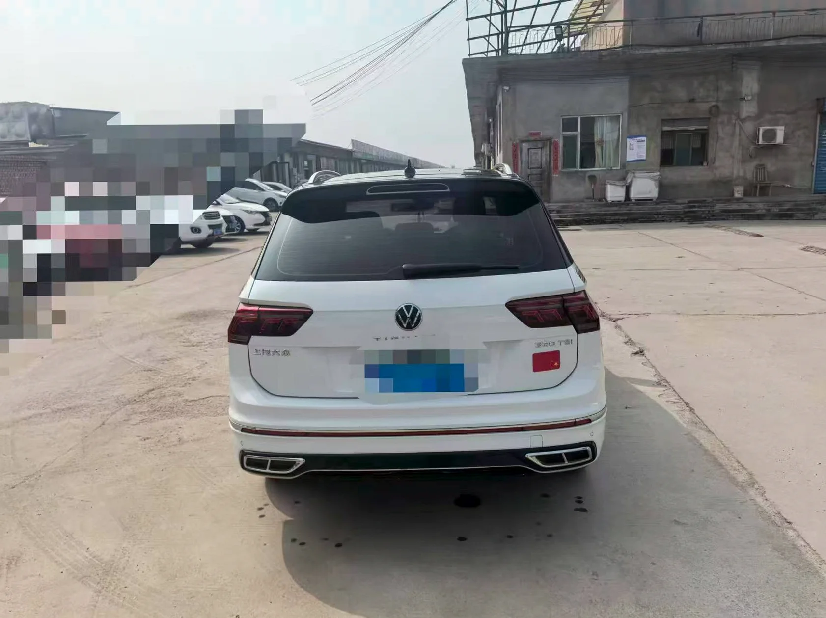 大众途观 后面外观三