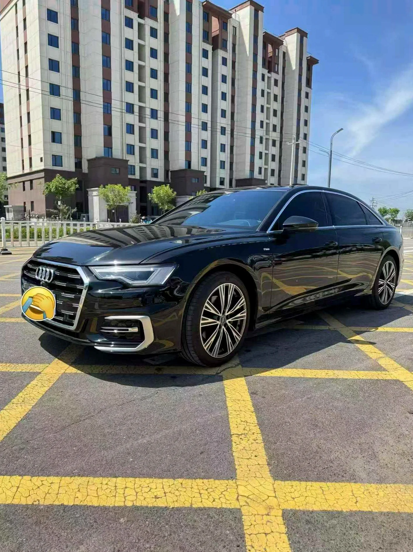 奥迪A6L 正面外观二