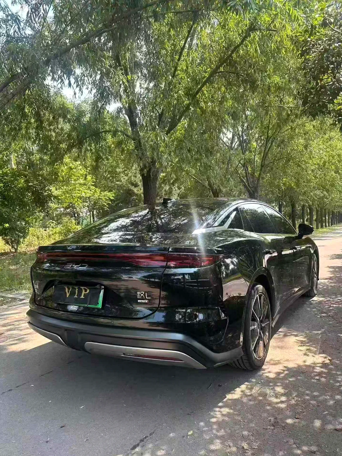 比亚迪汉 后面外观二