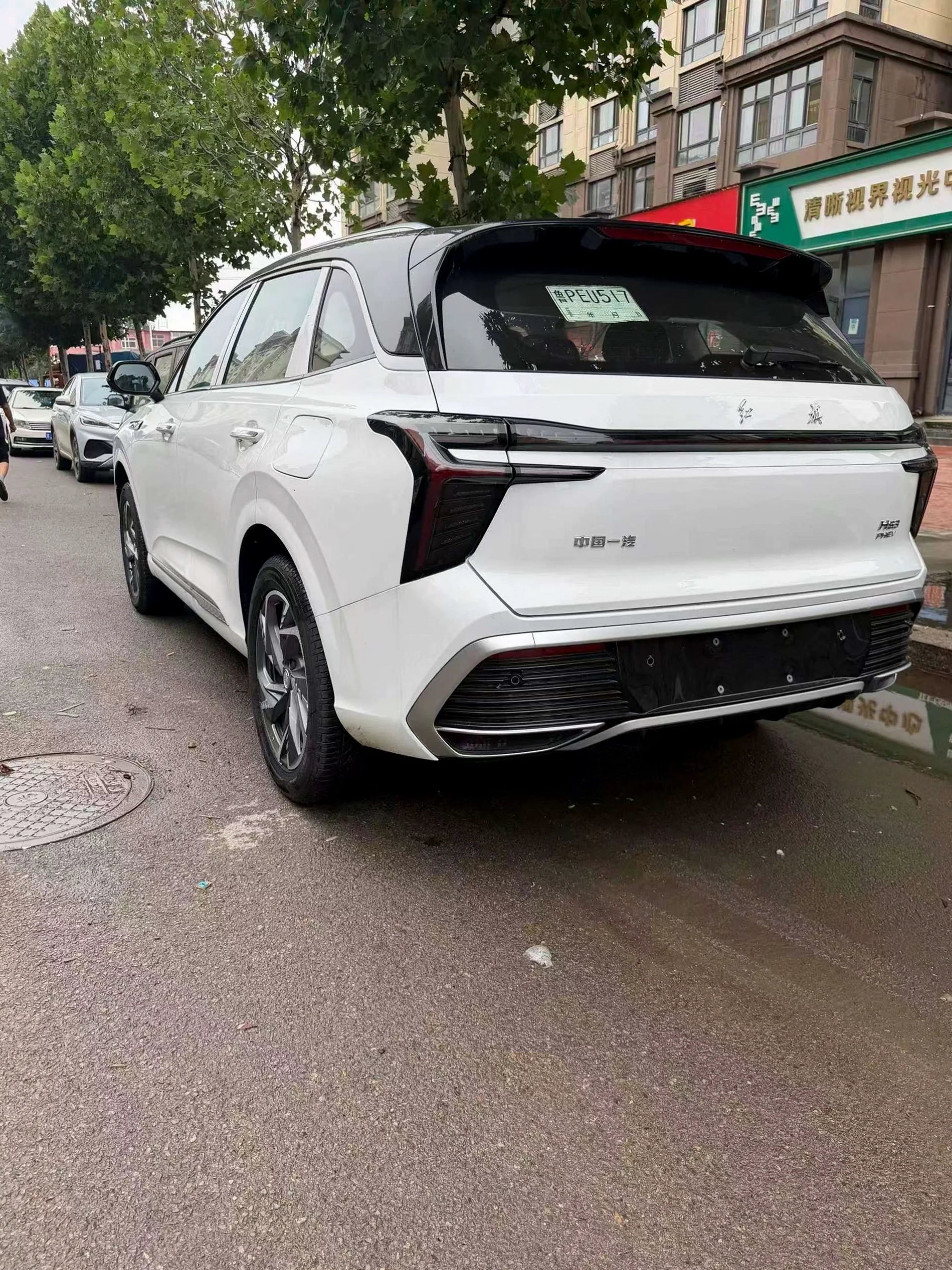 红旗HS3 后面外观二