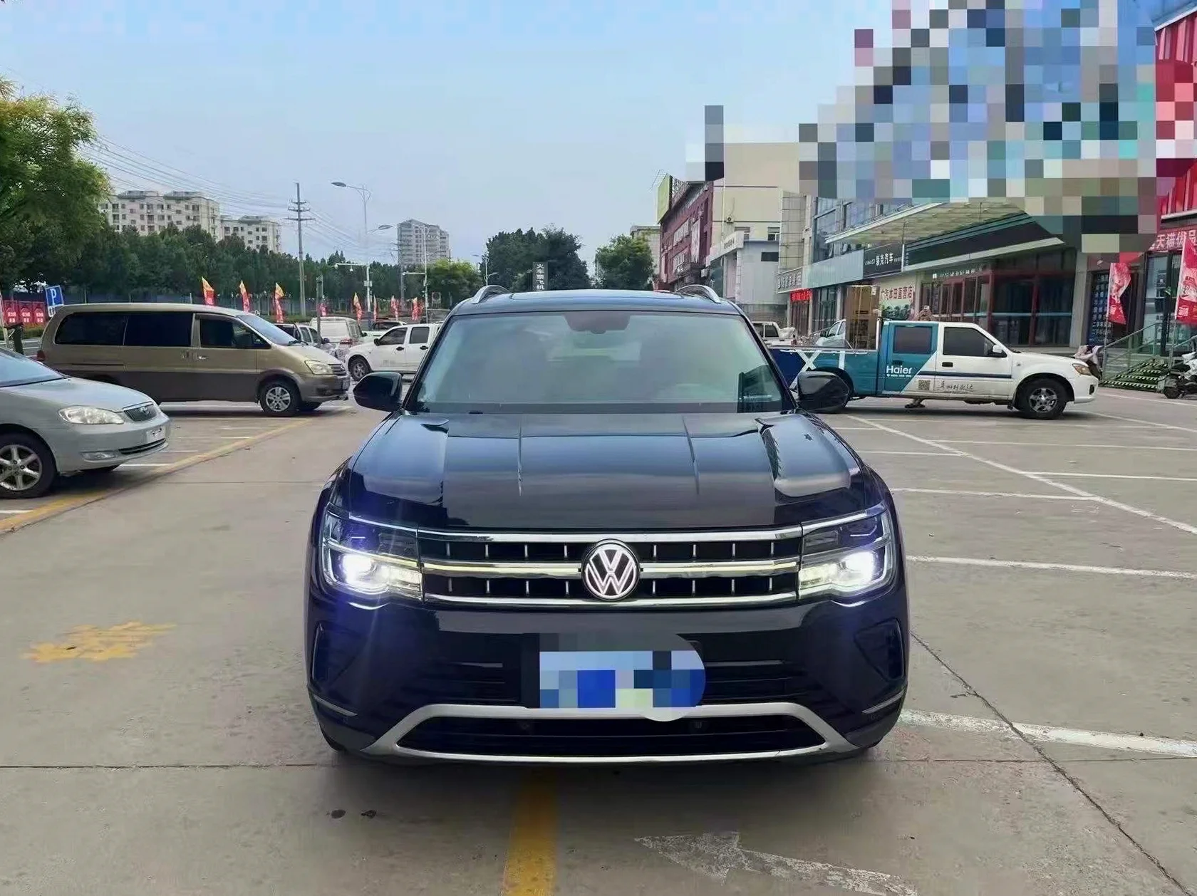 大众途昂 正面外观二