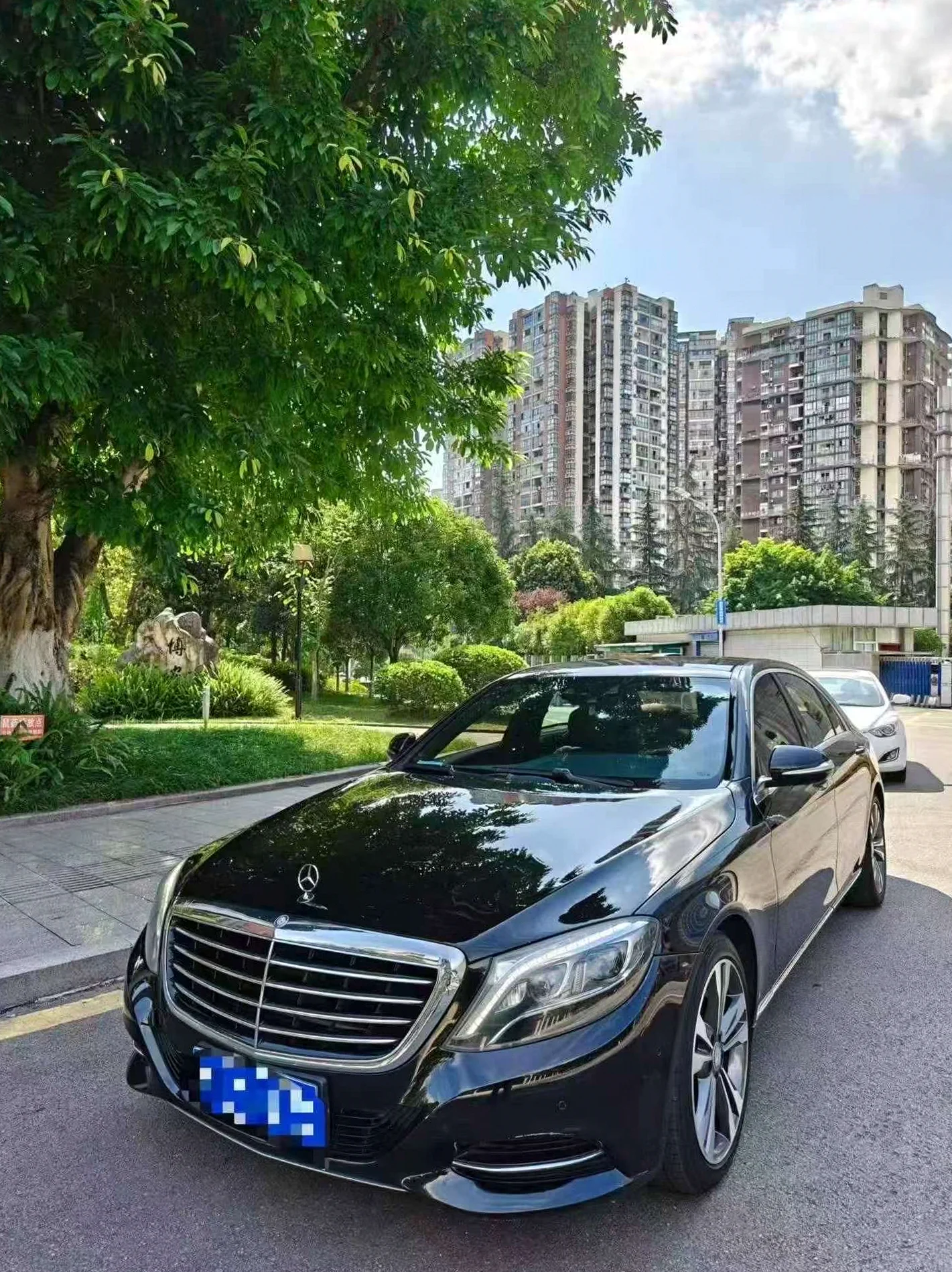 2015款奔驰S400 HYBRID油电混动