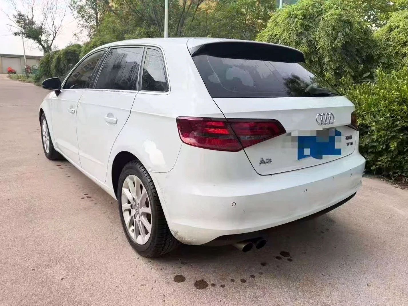 奥迪A3 后面外观三