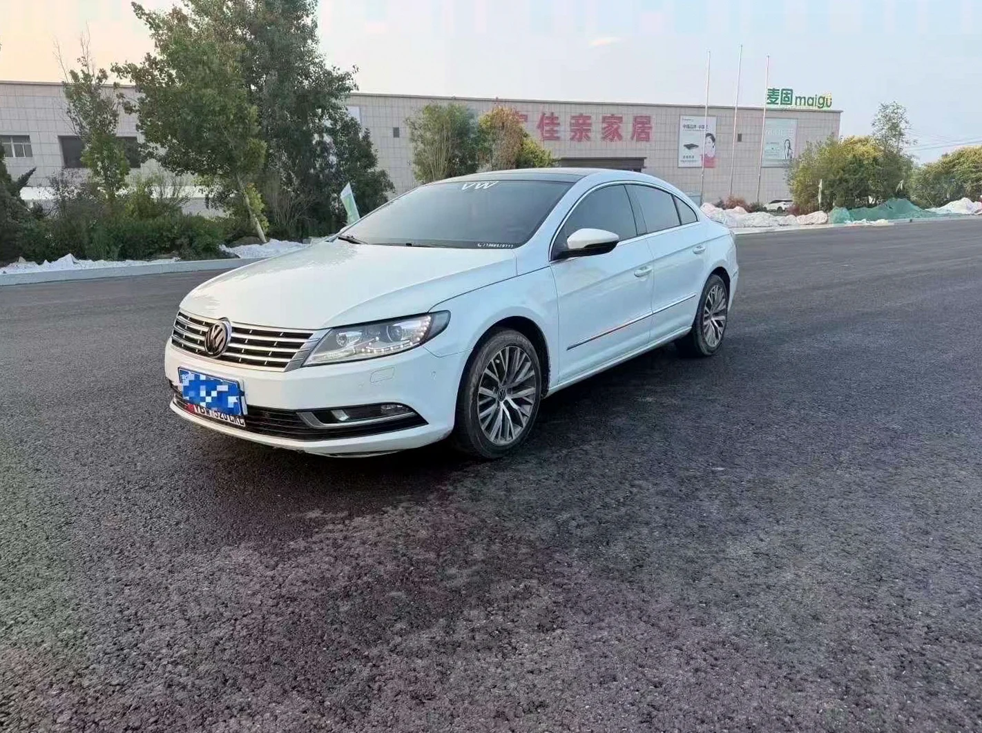 大众CC 正面外观三