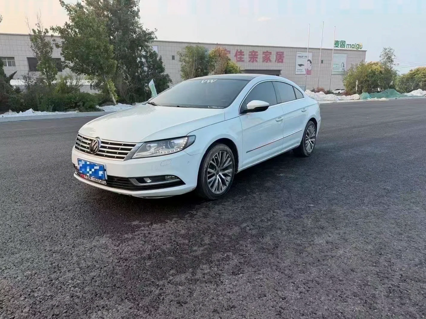 大众CC 正面外观二