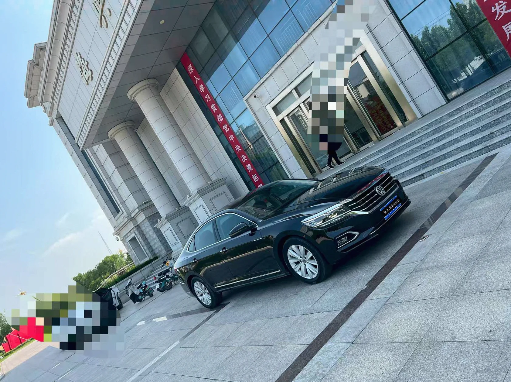 大众帕萨特 正面外观三