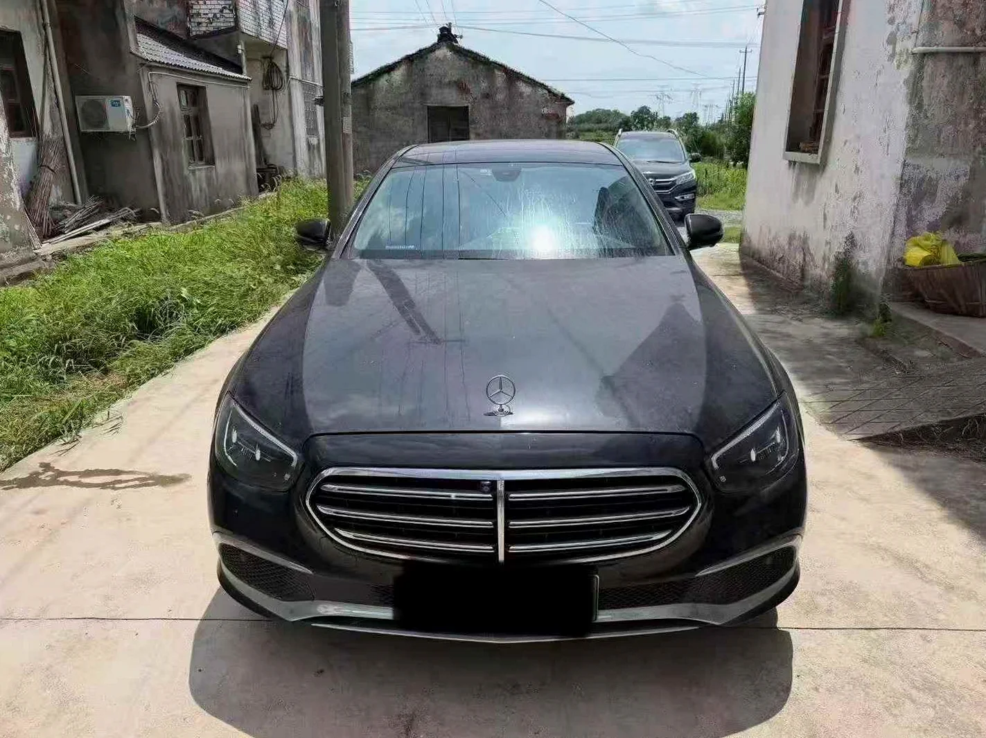 22年奔驰E350el 2.0T立标油电混合