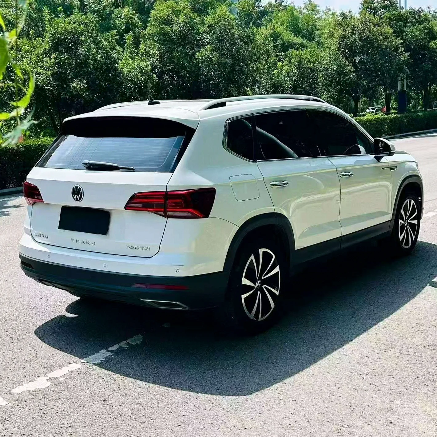 大众途岳 后面外观一