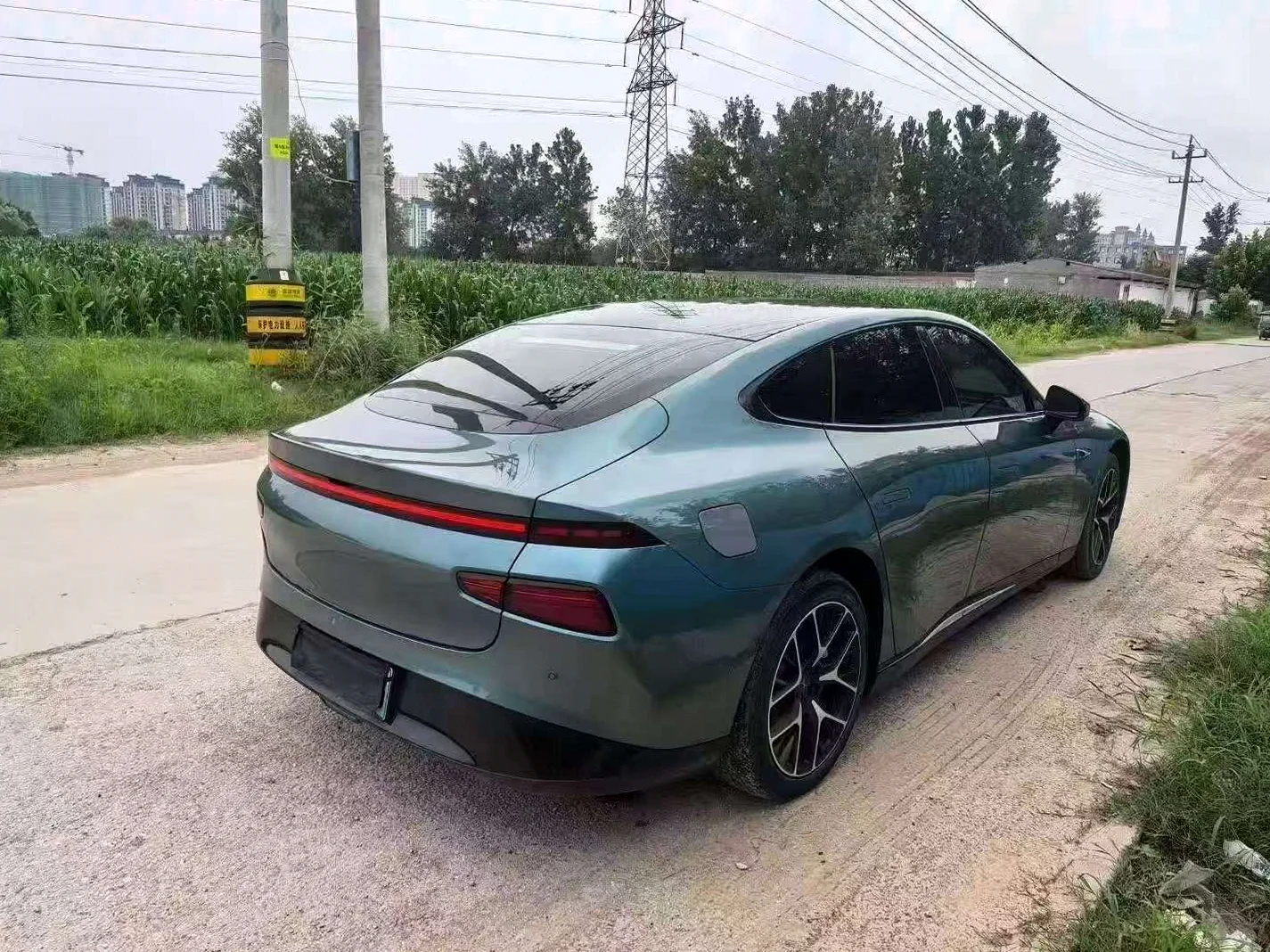 小鹏汽车p7 驾驶室