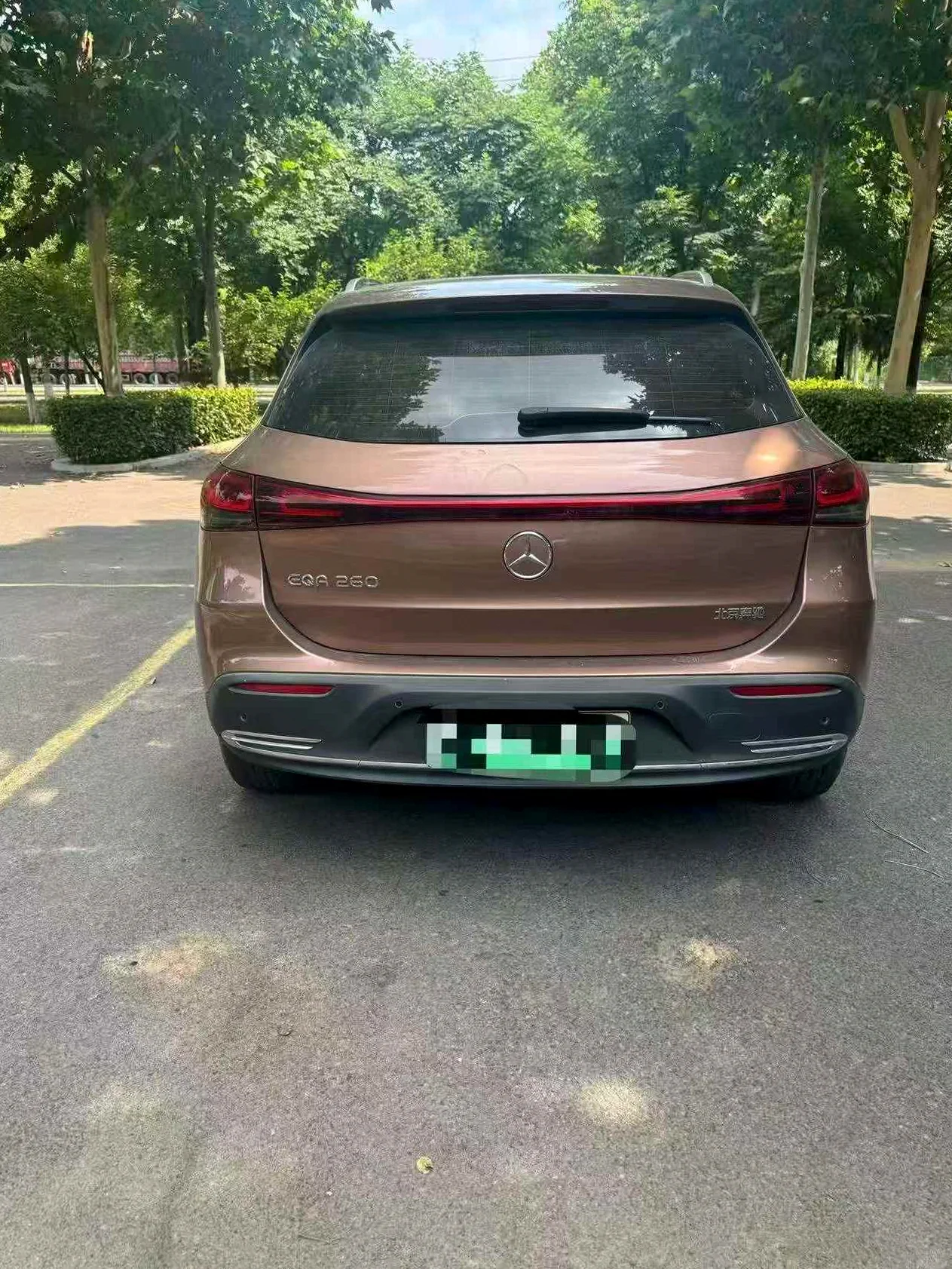 奔驰A 后面外观二