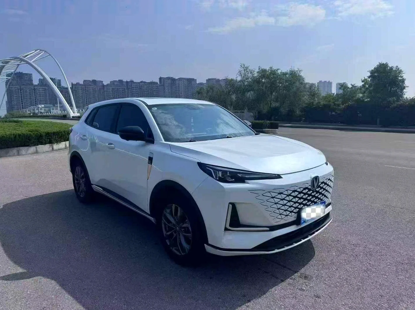长安汽车CS55 正面外观三