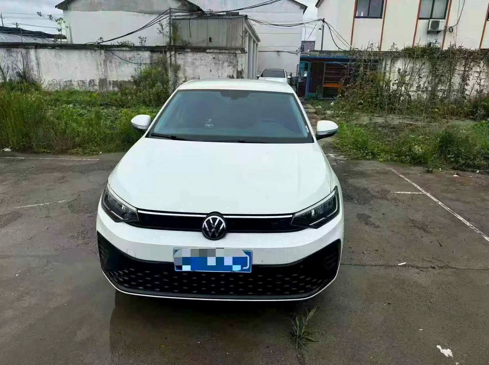 大众朗逸 正面外观二