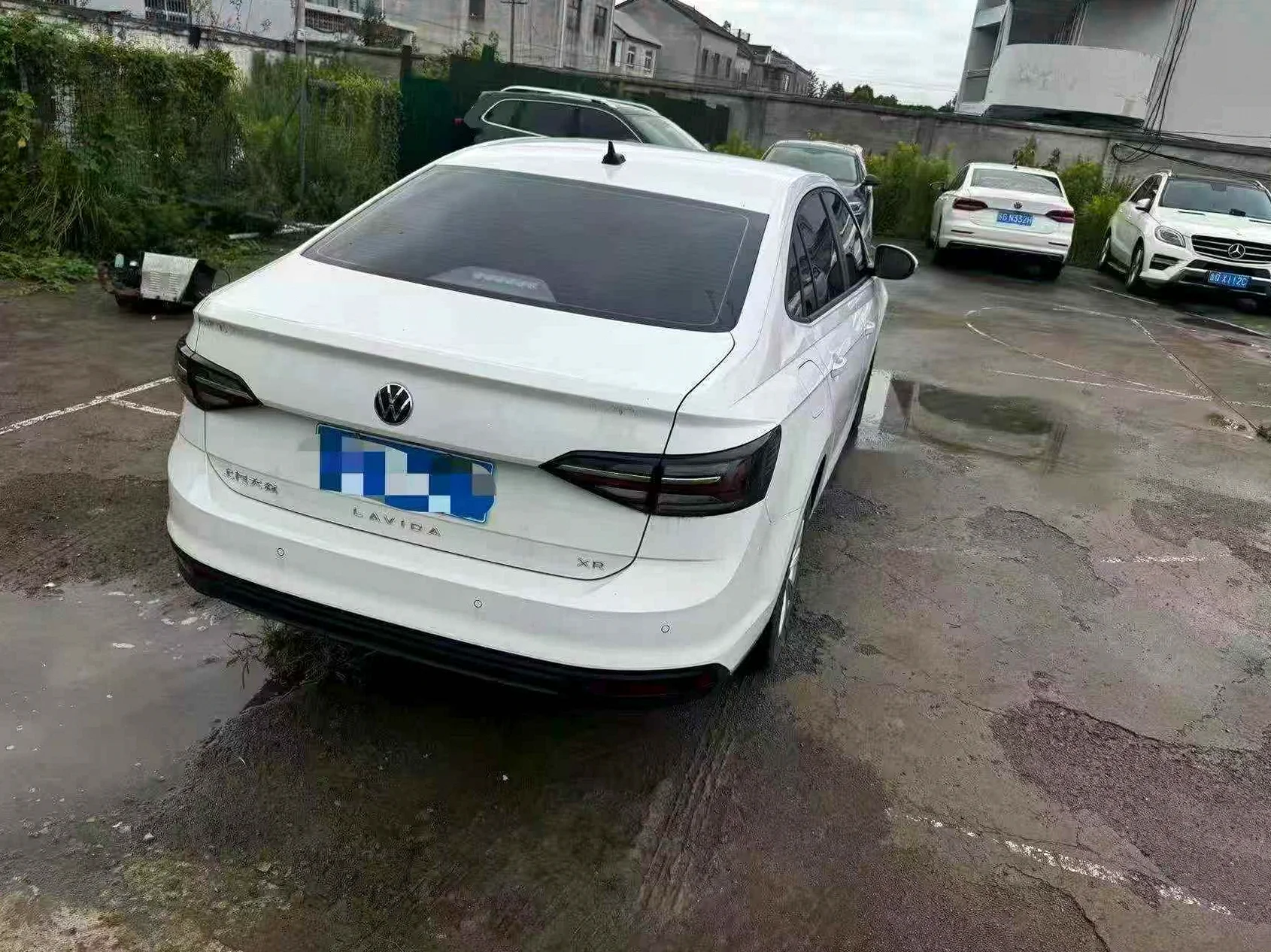 大众朗逸 后面外观二