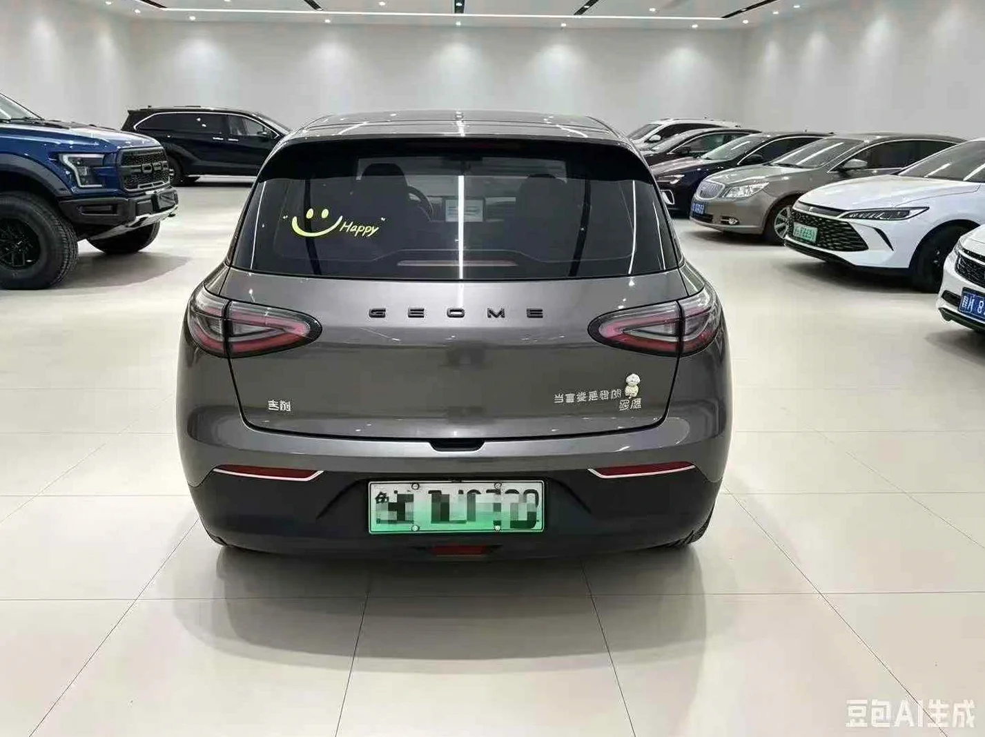 特斯拉MODEL 后面外观一