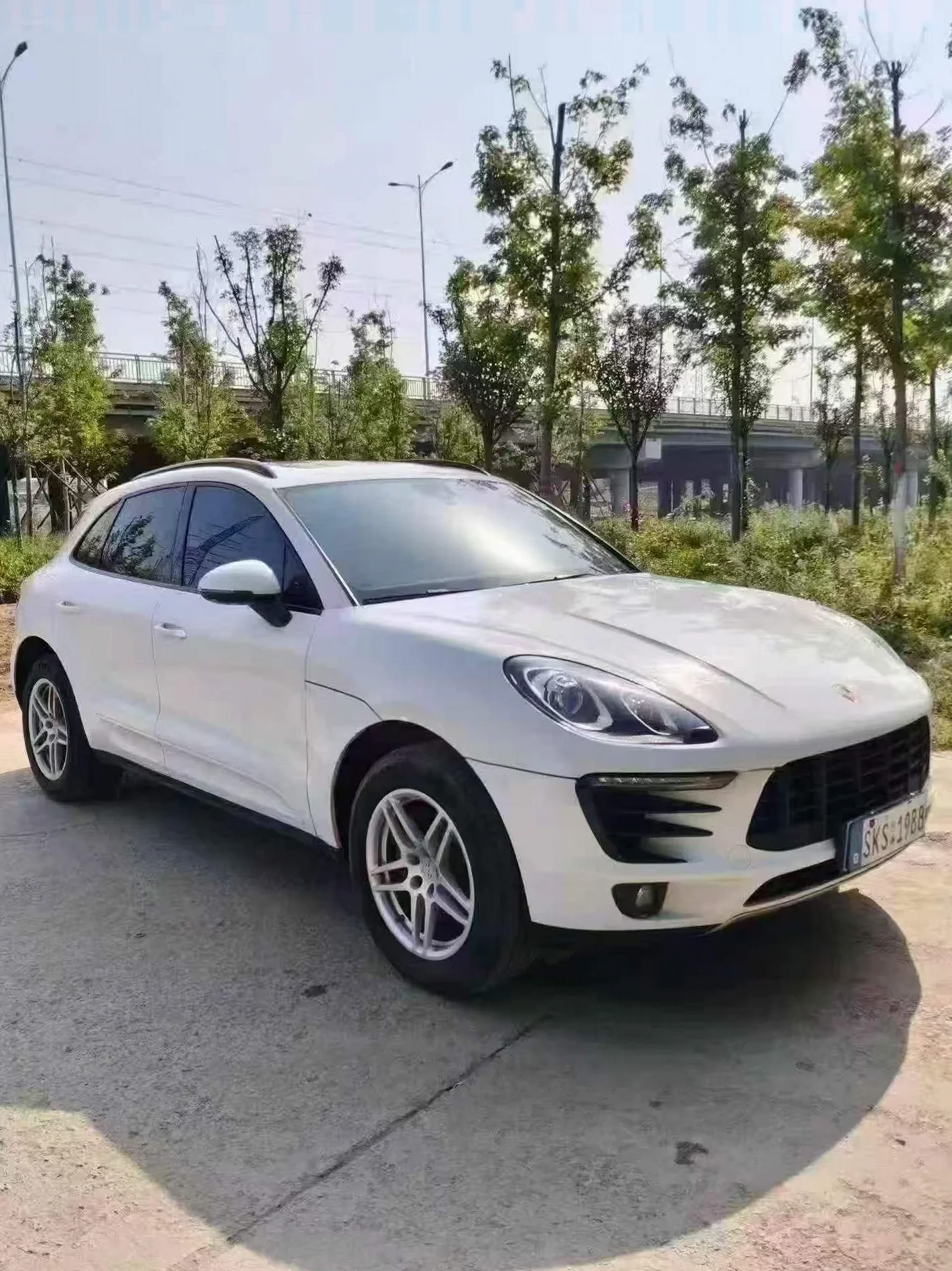 保时捷Macan 正面外观二