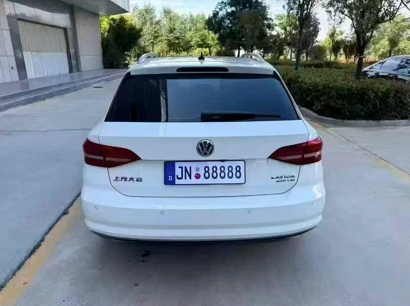 大众朗逸 后面外观二