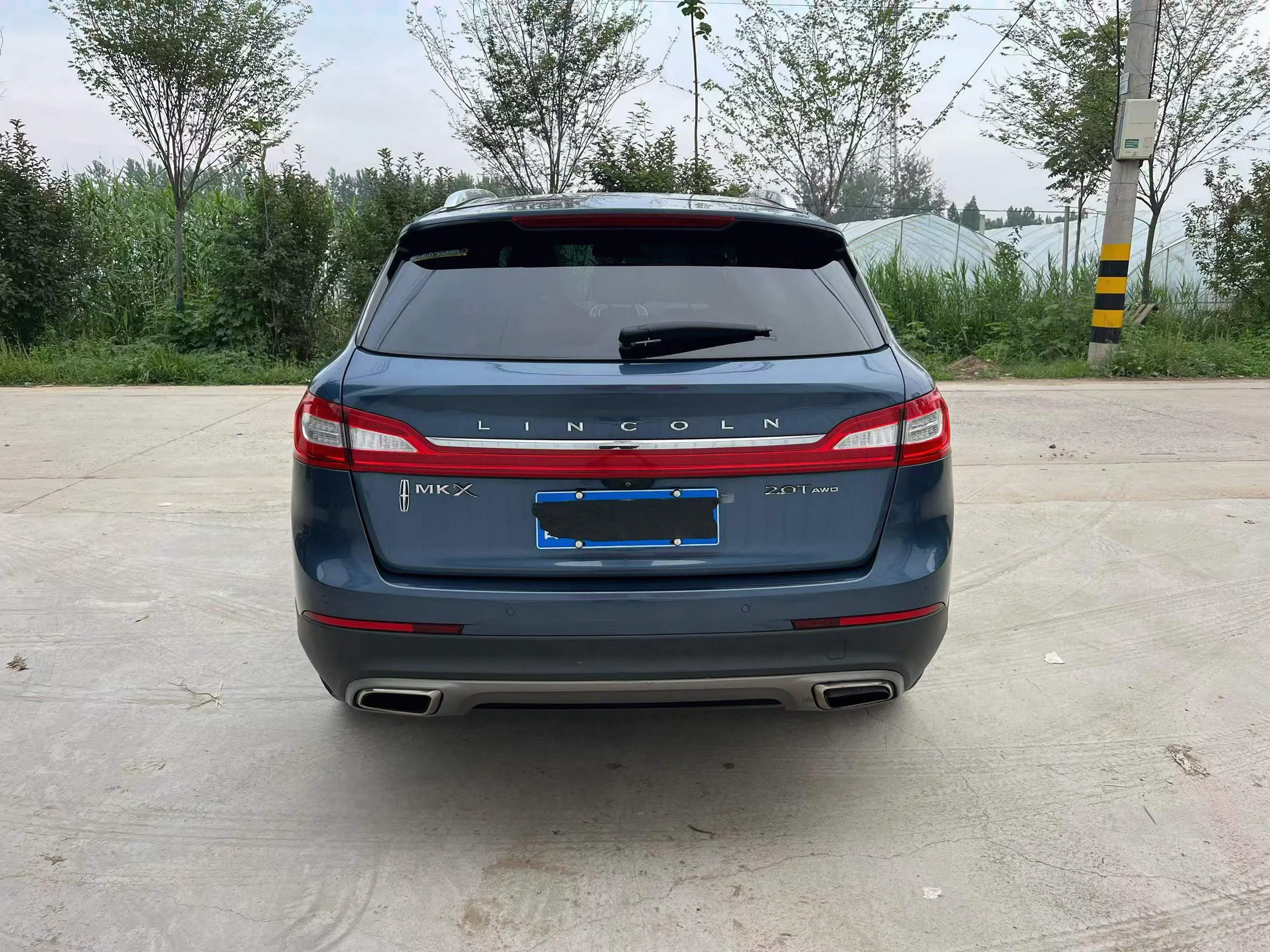 林肯MKX 后面外观一