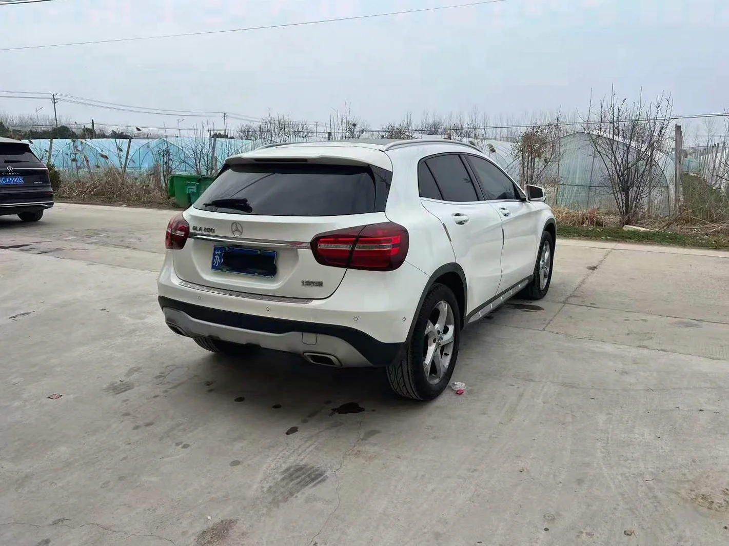 奔驰GLA 后面外观二