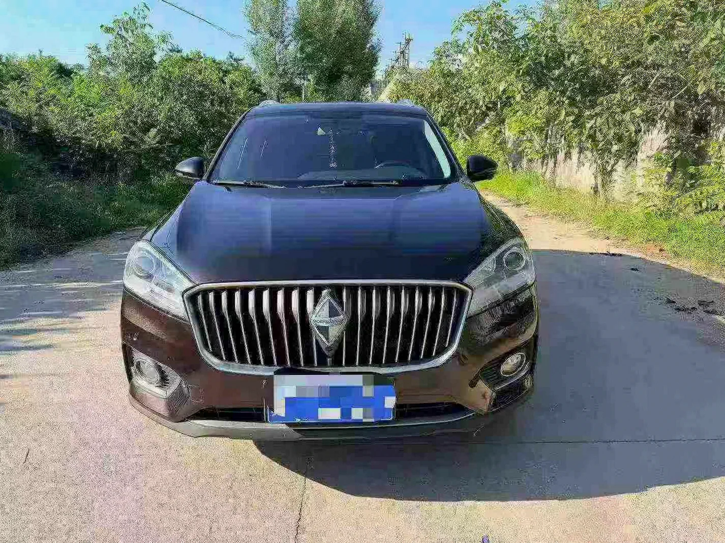 宝沃BX7 正面外观二