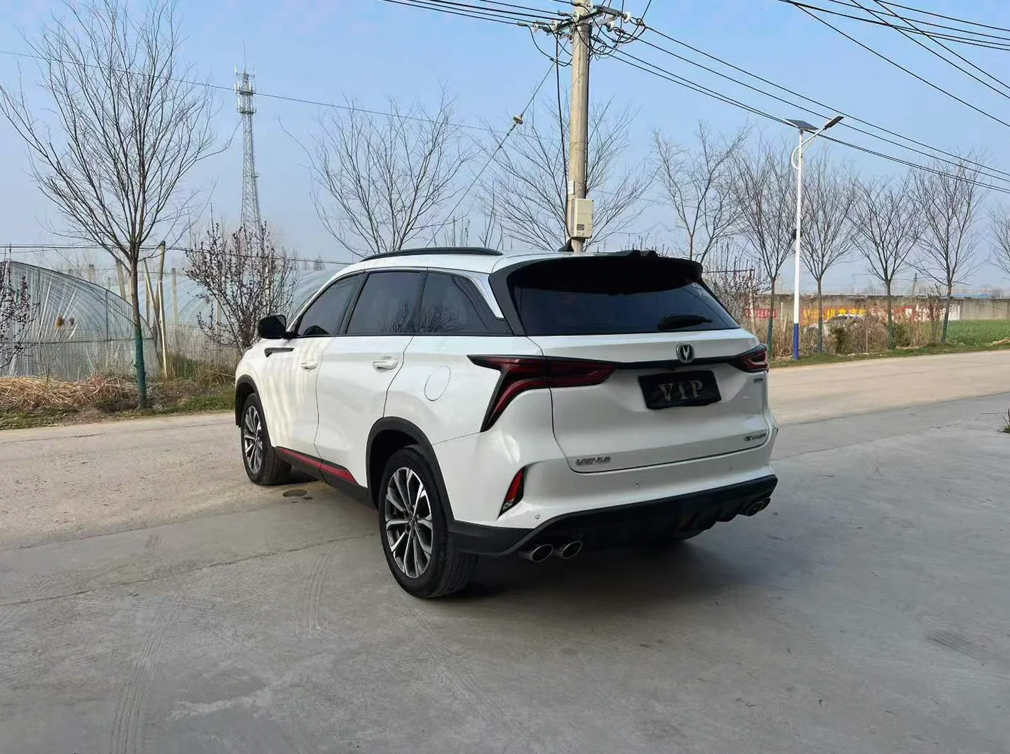长安汽车CS75 正面外观三