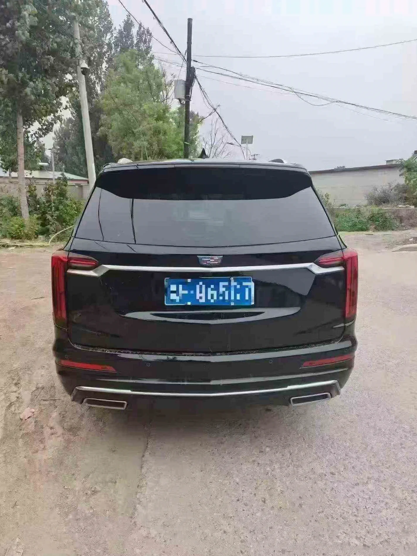 凯迪拉克XT6 后面外观一