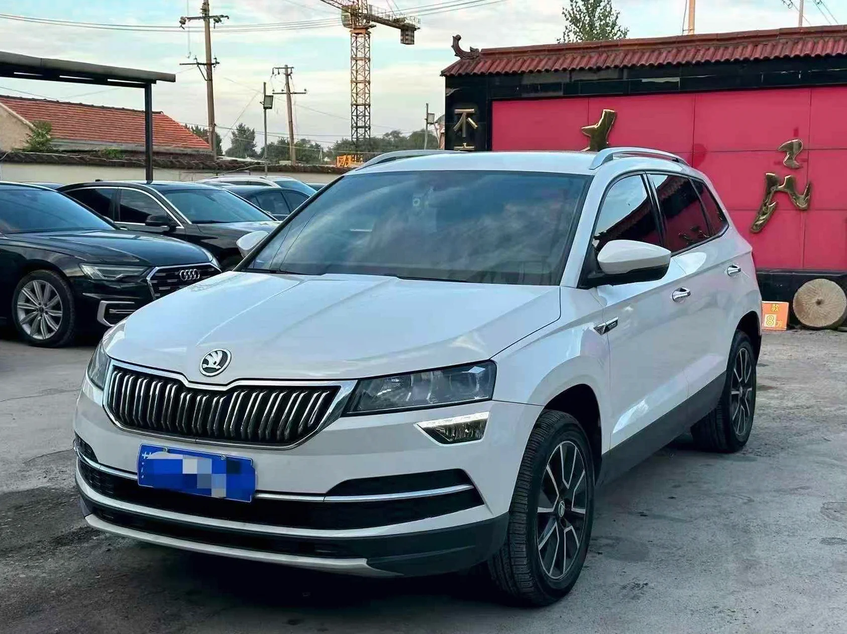 斯柯达柯珞克 正面外观三