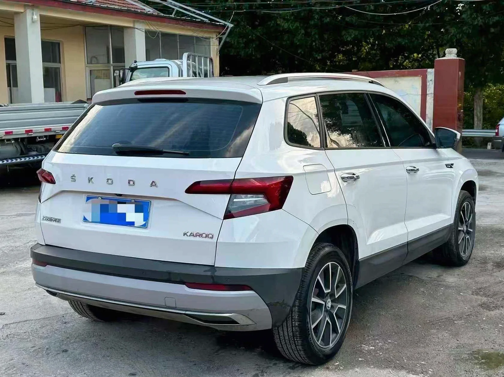 斯柯达柯珞克 后面外观三