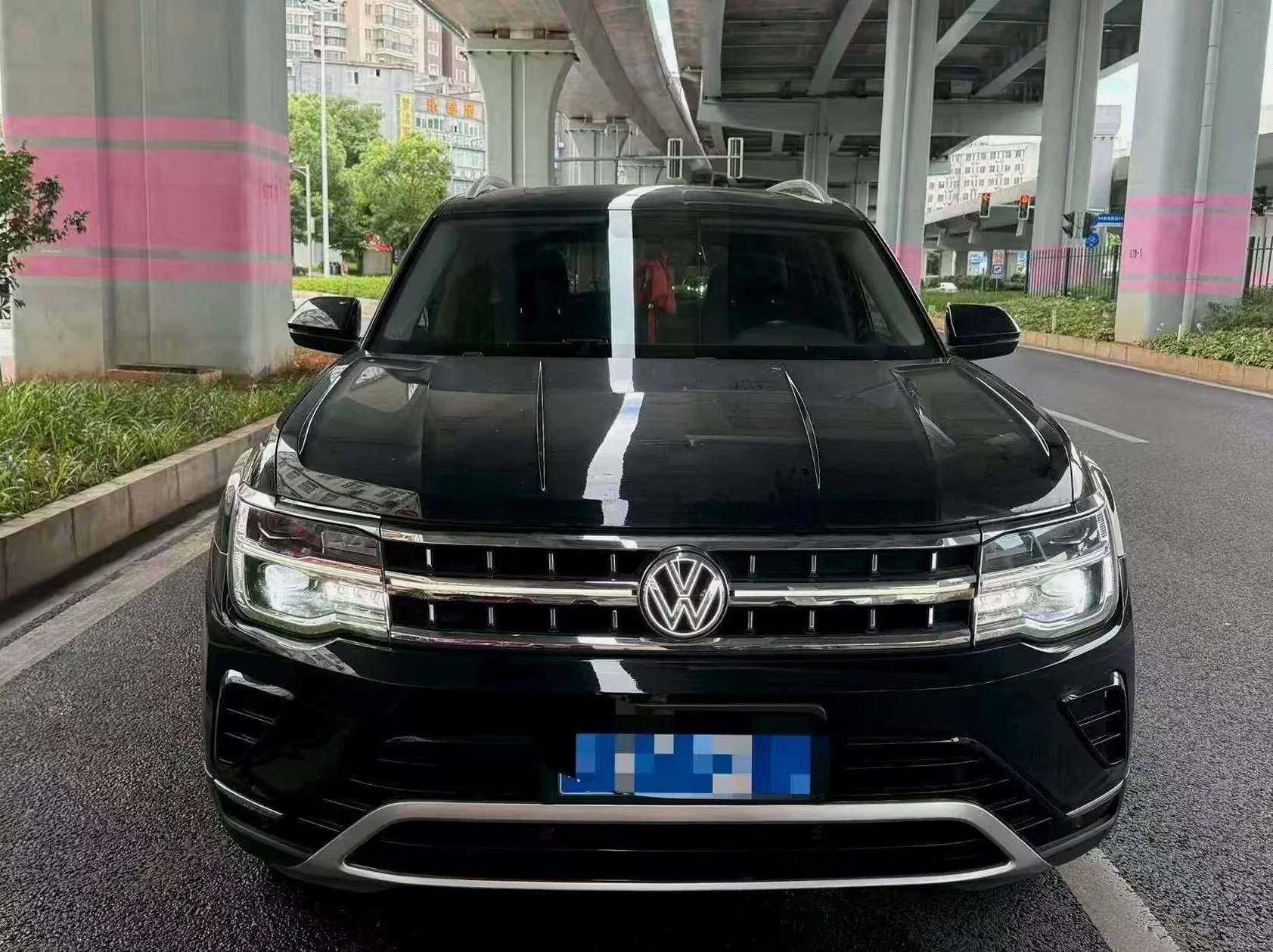 大众途昂 正面外观二