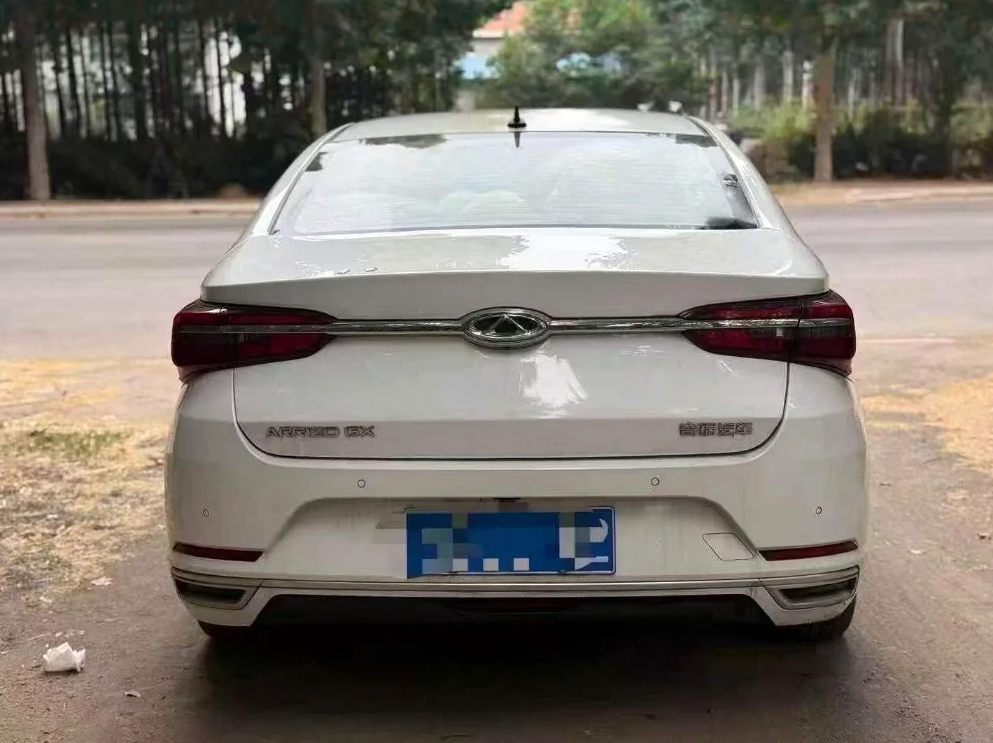 奇瑞艾瑞泽 后面外观一
