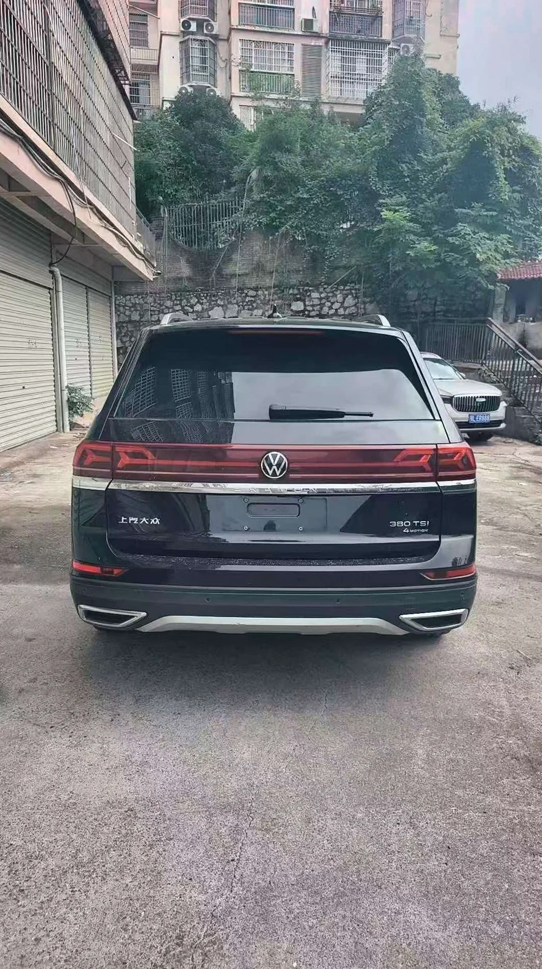 大众途昂 后面外观一