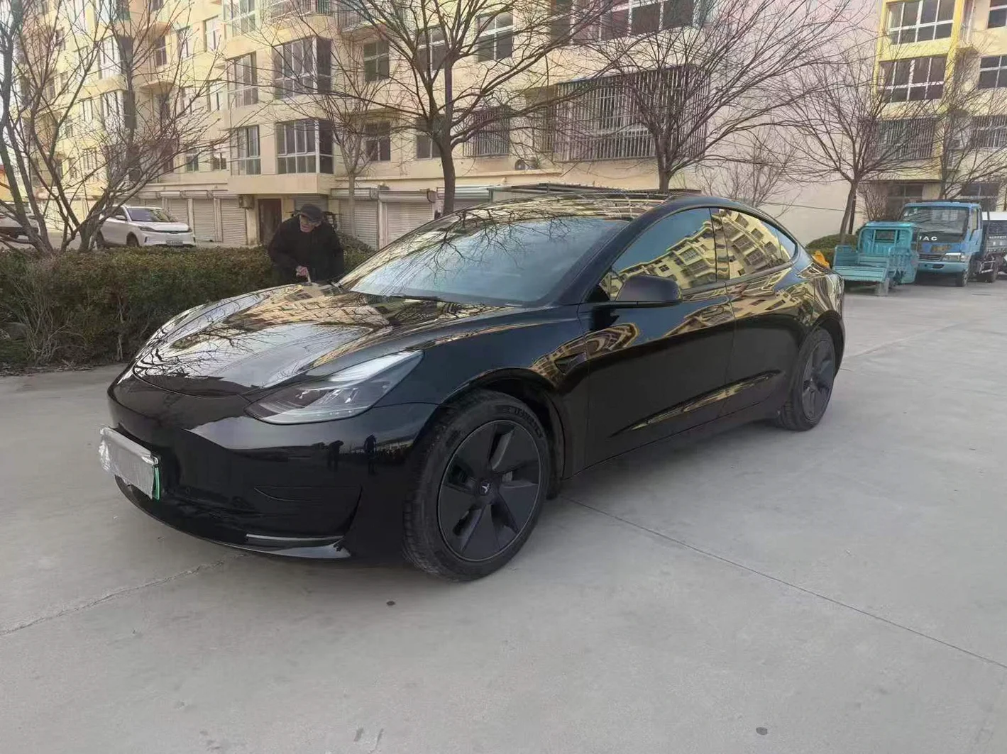 特斯拉MODEL 正面外观二