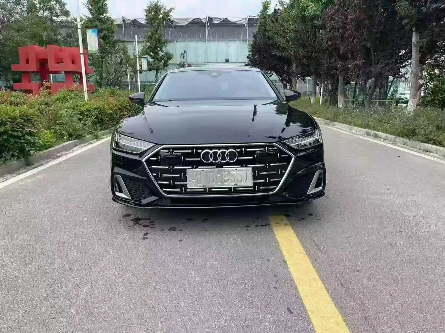 奥迪A7L 正面外观二