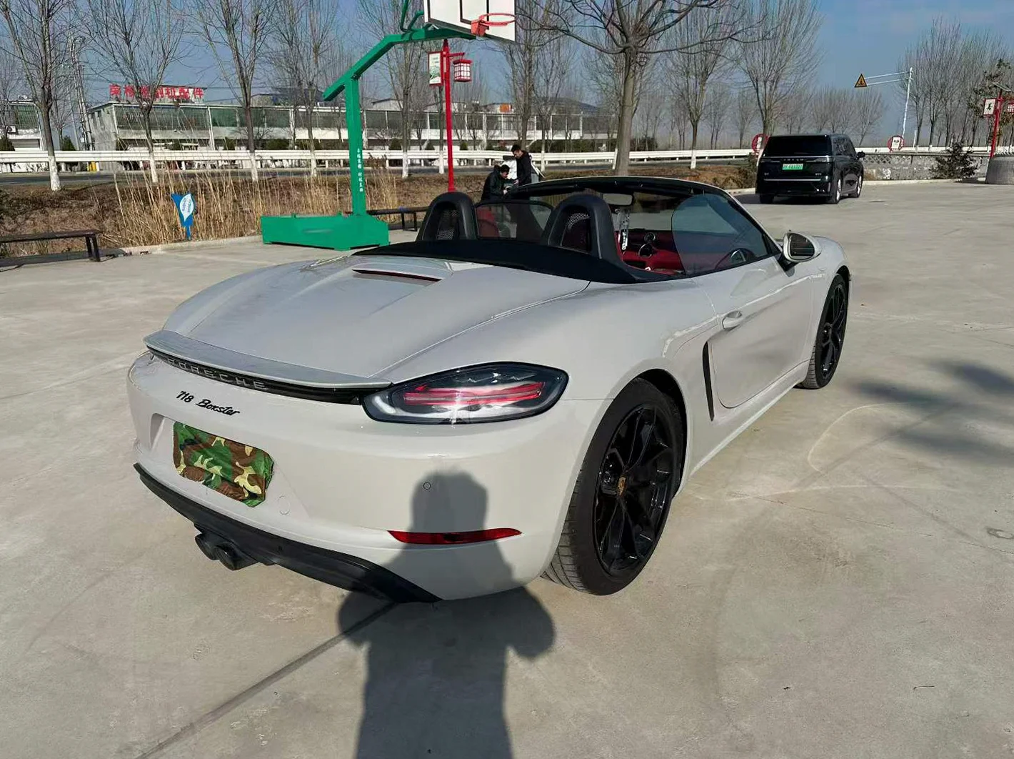 保时捷Boxster 后面外观一